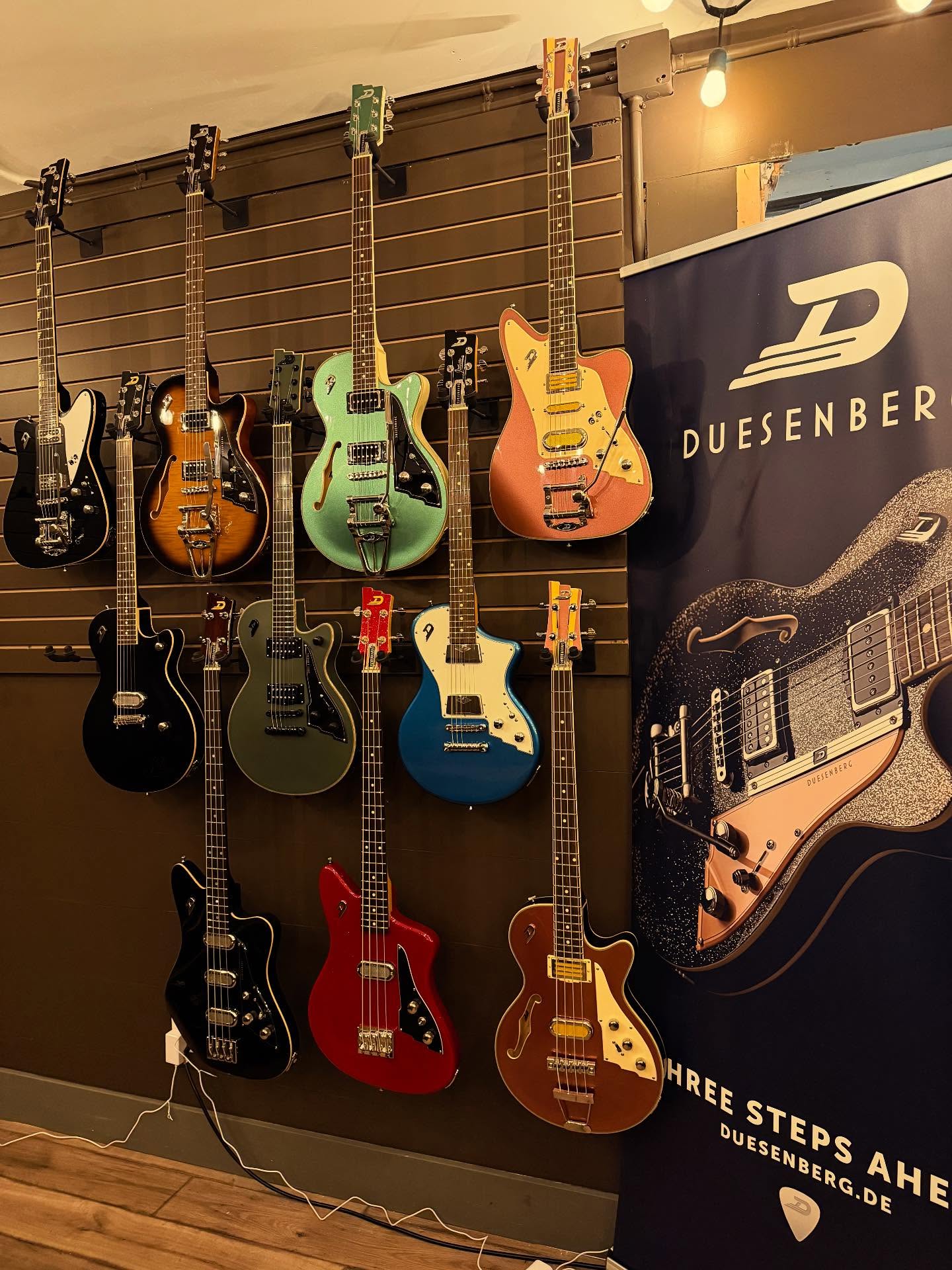 The Edmonton & Calgary Guitar Shows are done for the year! If you didn’t get a chance to check out our display of Duesenberg Guitars & Basses, there’s still some time! Come by the shop and grab a great deal on your next guitar.