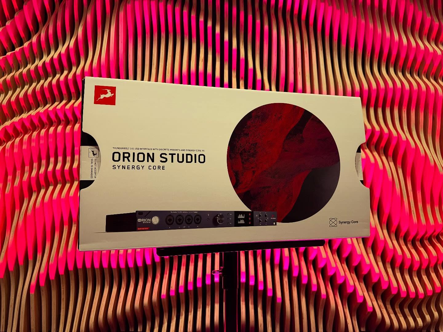 Orion Studio Synergy Core is already a modern classic in top-tier studio equipment. Its unmatched high-resolution sound, flexible digital control, and ever-evolving library of flawlessly modeled audio effects make it a top choice for any recording and production-oriented studio. The generous and expandable I/O count, combined with its support for the Antelope Audio Atmos-ready system, makes the unit the top choice for immersive and surround sound setups of all sizes.

Available now at GB Music & Sound, Canada’s destination for gear!