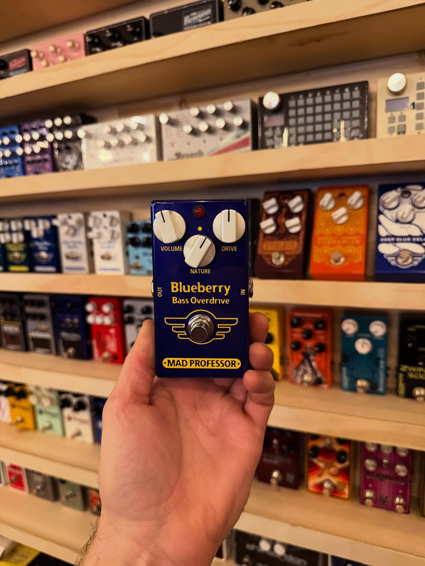 Bass players! We got one Mad Professor Blueberry Bass Overdrive in b stock available! Upgrade your tone at GB Music & Sound, Canada’s destination for gear.