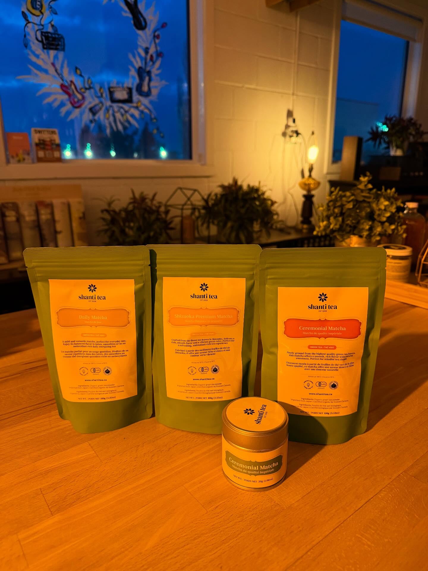 Looking for Matcha?
We have a few options available ranging from a Daily Matcha to Premium!