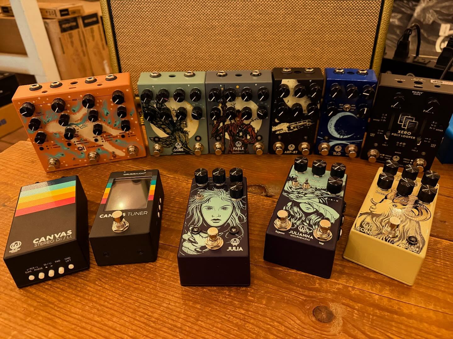 A fresh stock of pedals from Walrus Audio have arrived!
Explore the Wall of Tone at GB Music & Sound, Canada’s destination for gear.