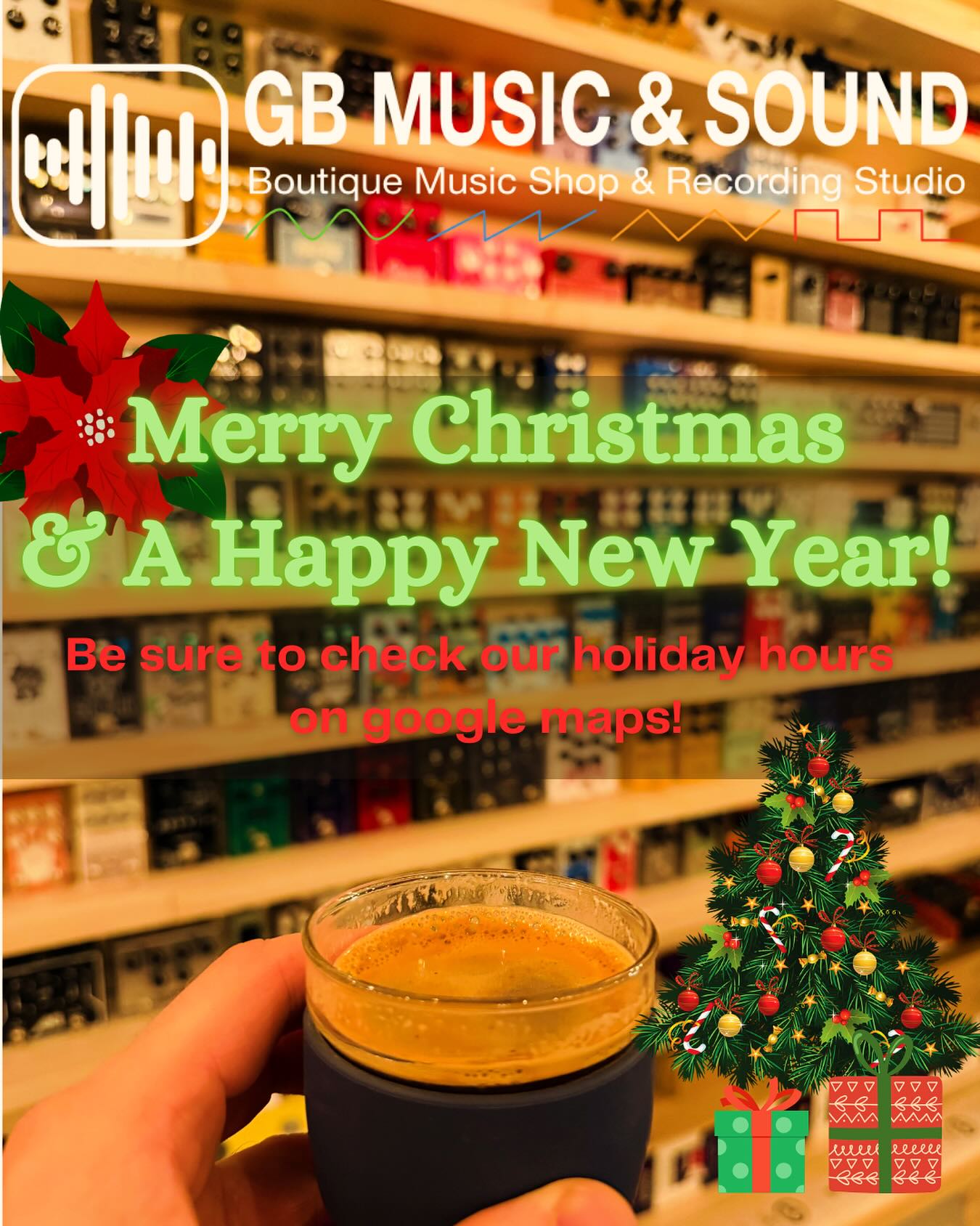 We’re taking a few days off around Christmas and New Years. Be sure to check our hours on Google Maps.
We’ll have some crazy sales on now until Dec 30th so be sure to stop by!